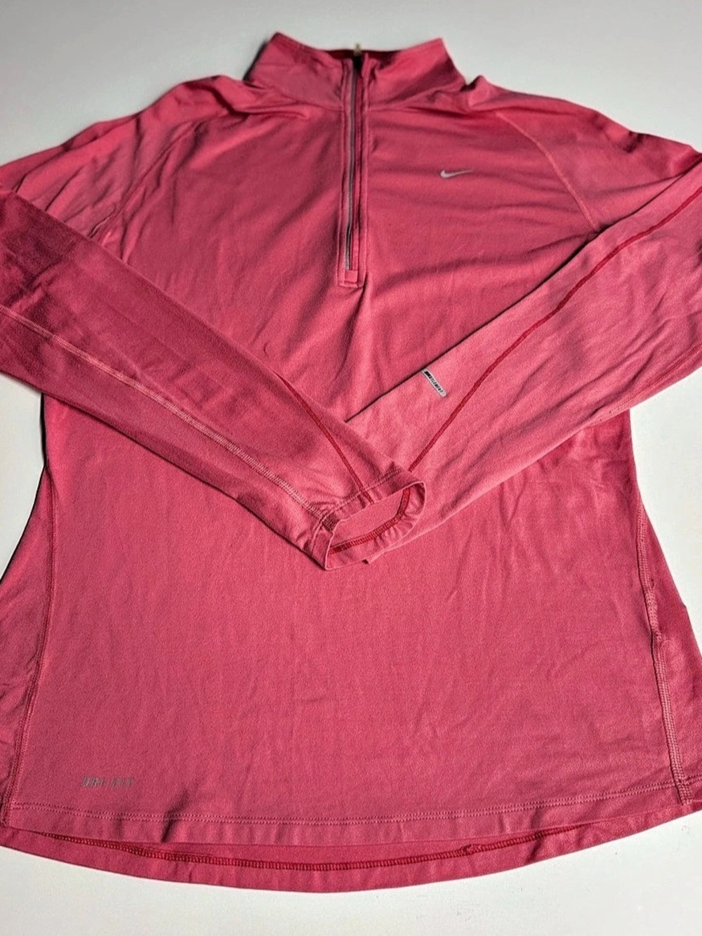 Nike Element Half-Zip Running Top Pink Large